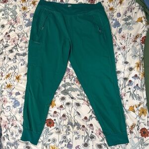 Healing Hands Hunter green women’s  Jogger scrub Pants
